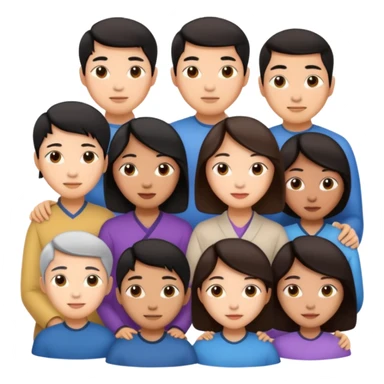 asian people sticker