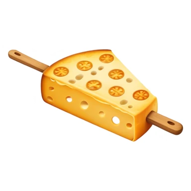 Bref cheese brochette sticker