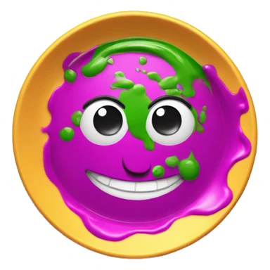 holi gulaal in plate sticker