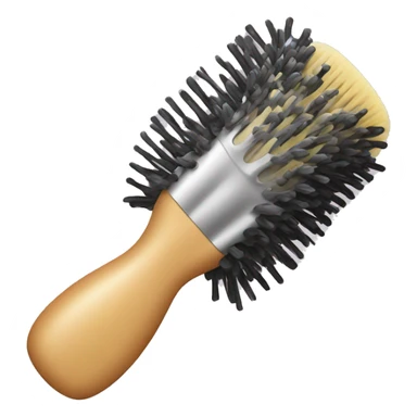 hairbrush sticker