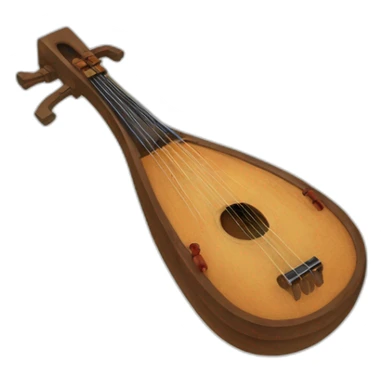 kemençe traditional music instrument at trabzon sticker