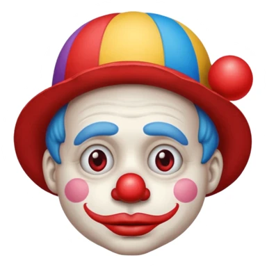 Palhaço triste sticker