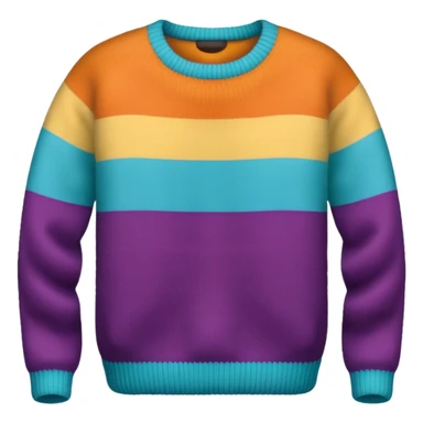 sweater emoji text sticker