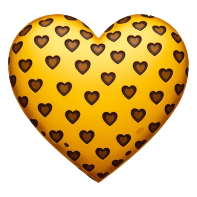 Corazón leopardo  sticker