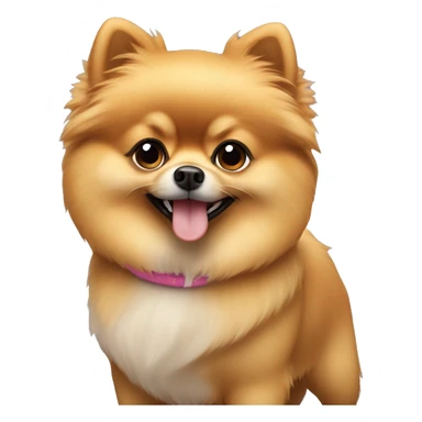 two pomeranian lulu
 sticker