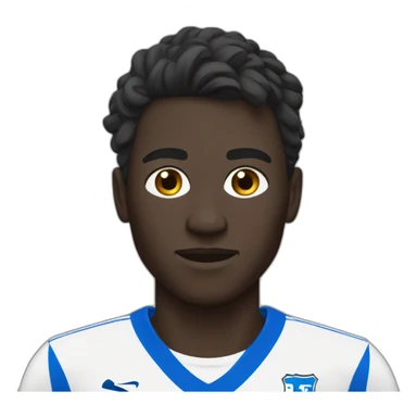 fc zürich player dark skin sticker