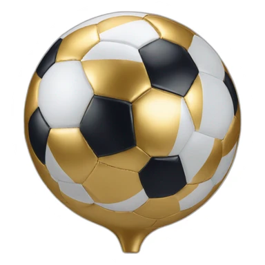 Ballon d'or France football sticker