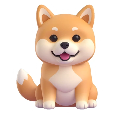 shiba inu cute sticker