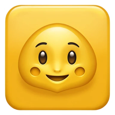 Maracujá estilizado, amarelo vibrante sticker