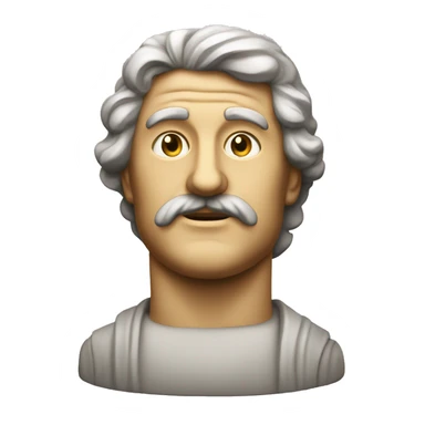 italian statue zukenberg sticker