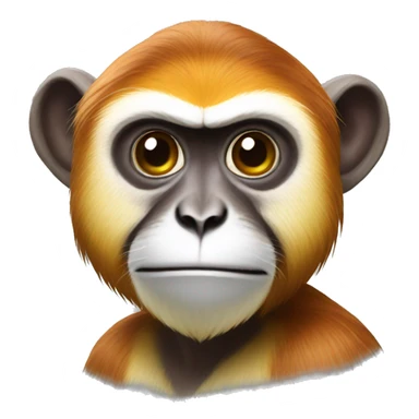 patas monkey sticker