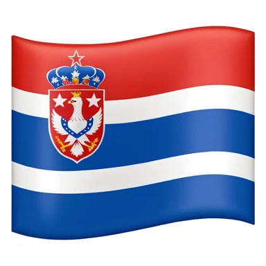 Create Yugoslavia emoji flaeg im Android degin  sticker