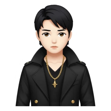 jinu from kpop demon hunters sticker