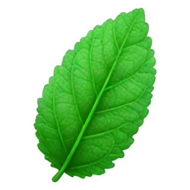 mint leaf sticker