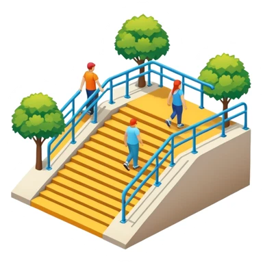 isometria illustrazione 3d accessibilità  sticker