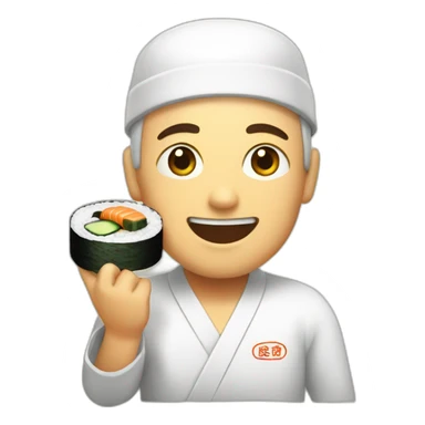 sushi time sticker