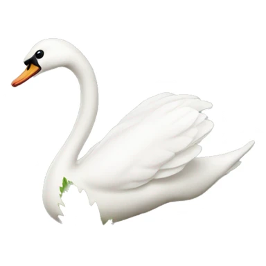 swan weedplant sticker