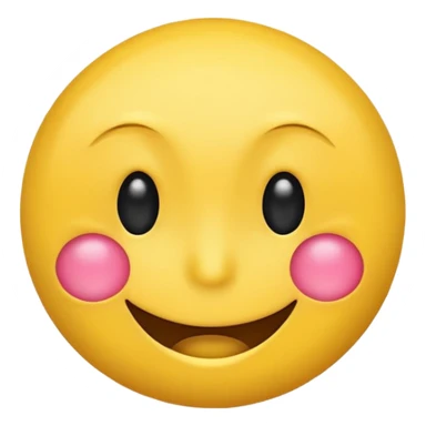 Emoji, smiley face, winking with one eye sticker