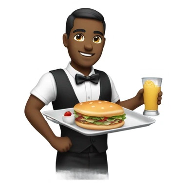 waiter sticker