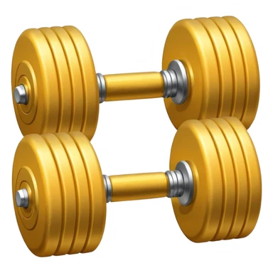 Dumbbell small sticker