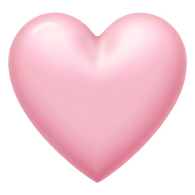 Cœur pastel rose sticker