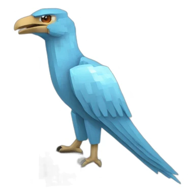 head cranial Articuno Minecraft delegate sticker