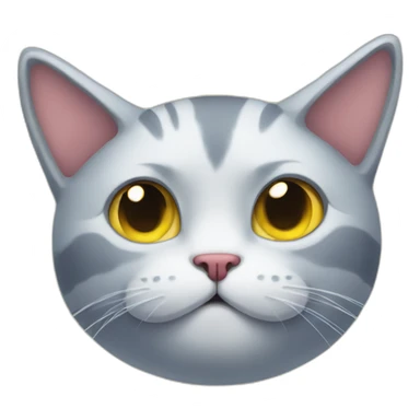 Chilling cat sticker