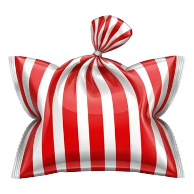 peppermint candy in a wrapper sticker