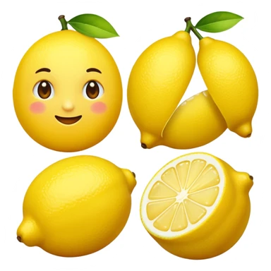 Lemon sticker