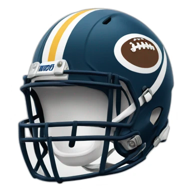 a happy football sticker