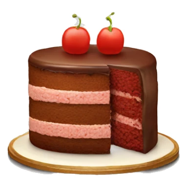 cake made of beef sticker
