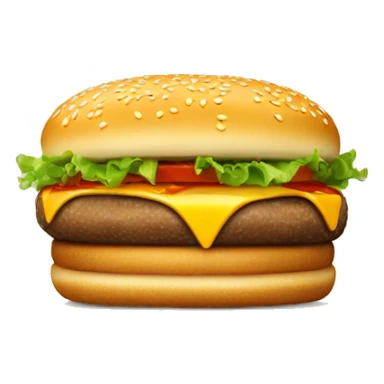 cheeseburger mcdonalds sticker