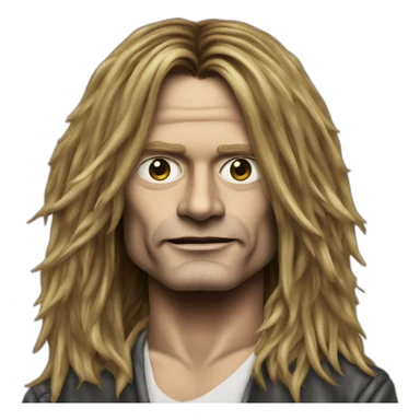 sebastian bach skid row sticker