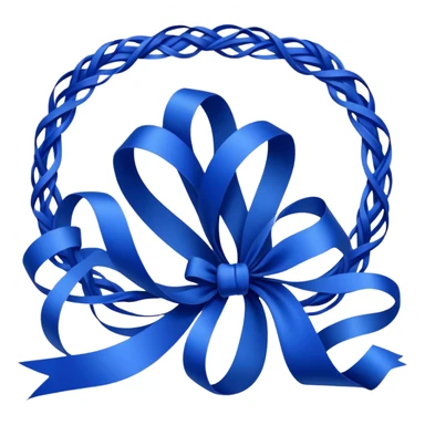 Royal Blue Aesthetic Scenery Deco sticker