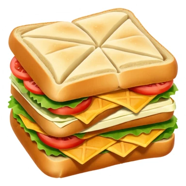 croissand sandwich sticker