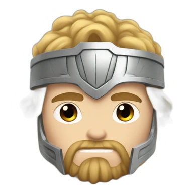 Crying thor fluffy fat tears sticker