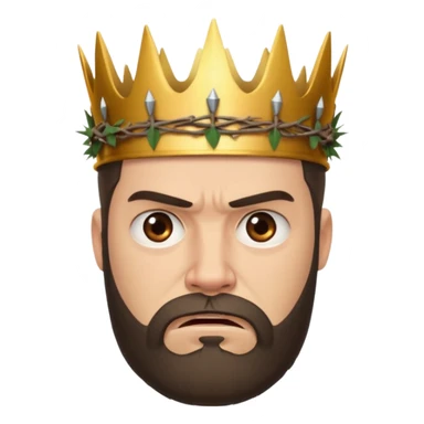 angry jesus emoji sticker