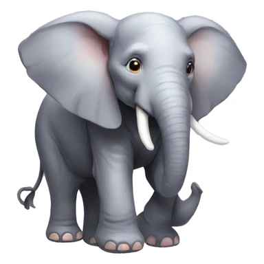 elephant element for Doodle God sticker