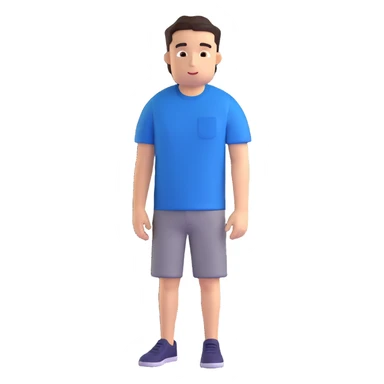 short sleeve tee shirt, deep blue, no markings sticker