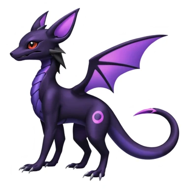 Umbreon-Salandit-Nargacuga-Noivern-fusion (Full body) sticker