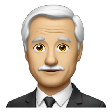 Russe président sticker