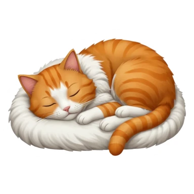 Cat sleep  sticker