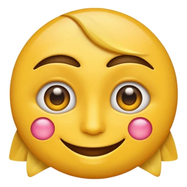 Un emoji con cara de misterio sticker