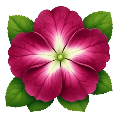 Hortensia bordeaux  sticker