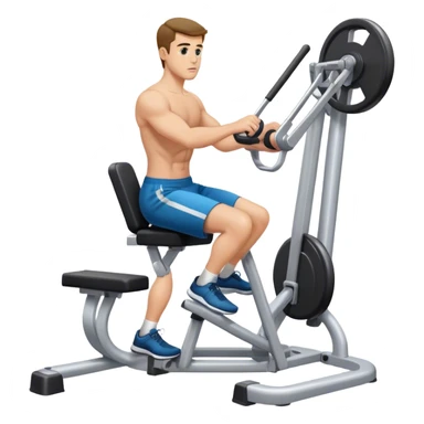 male hip-abduction-machine sticker