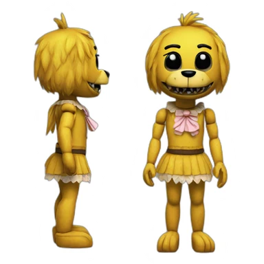 Chica fnaf sticker