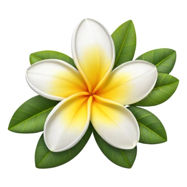 Plumeria  sticker