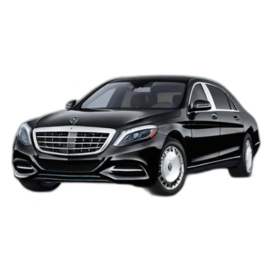 Mercedes maybach profile view sticker