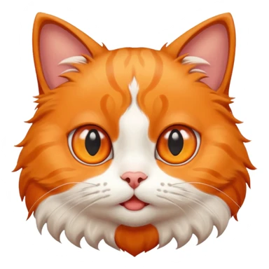 cat begging face  sticker