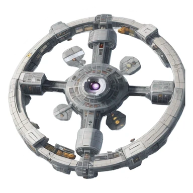star trek Deep Space Nine Station terok nor sticker